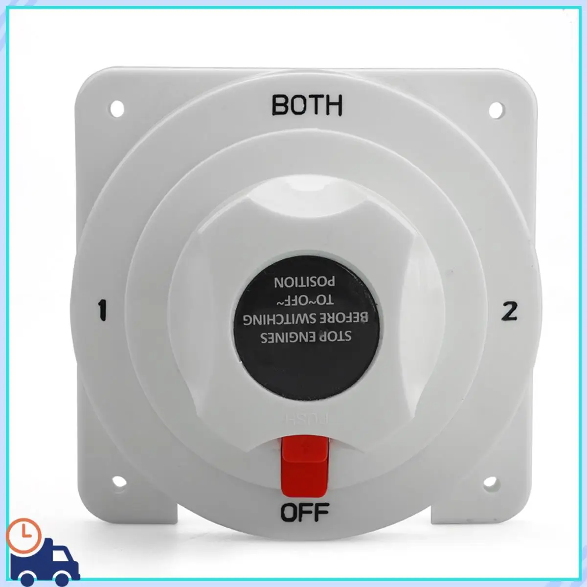 Distribution Marine Boat Battery Switch Marine Dual Battery Selector Switch For Boat RV Motor 4 Position