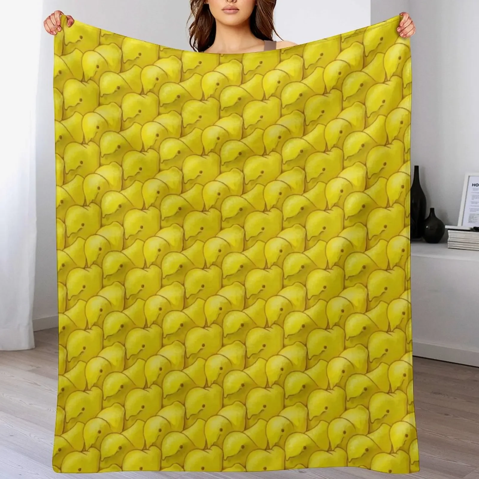 

Peeps Throw Blanket Decorative Soft Throw Blanket for Couch Sofa