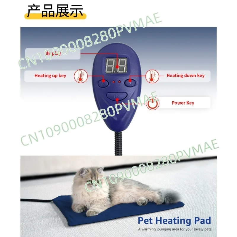 Low Voltage Pet Heating Pad – Safe Electric Heated Mat for Cats and Dogs