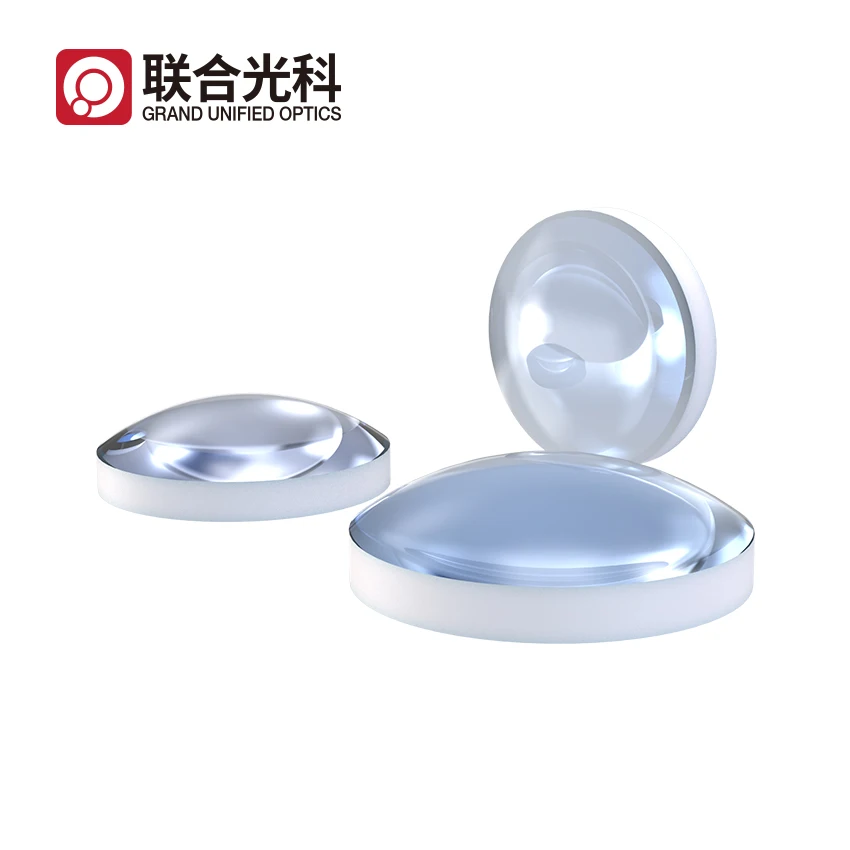 Wholesale NIR SWIR AR Coating K9 Plano Convex Lenses with  Dia10mm FL31.5mm 40mm 50mm 63mm 10mm