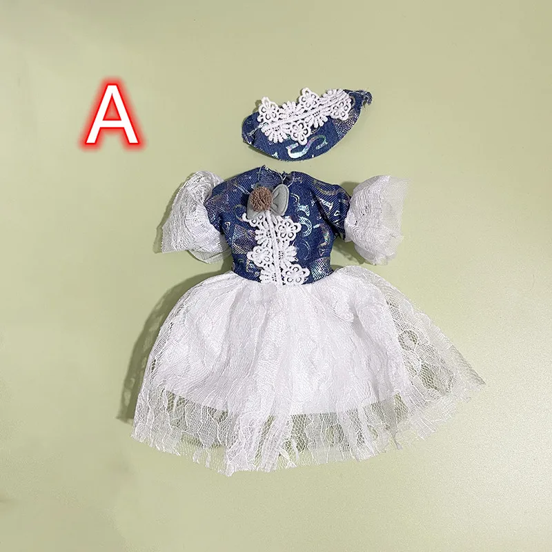 Lovely 30cm Doll Princess Dress Up Clothes (A) or 4D Winking Eyes Doll (B) Play House Doll Girls Children\'s Toy Gift  Bjd Doll