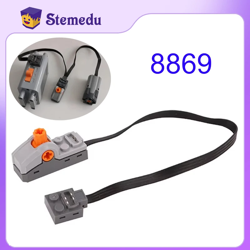 8869 Technical Power Fucntions Parts Polarity Control Switch for MOC Building Blocks 8869 for LED Light Link Line 8870 and Motor