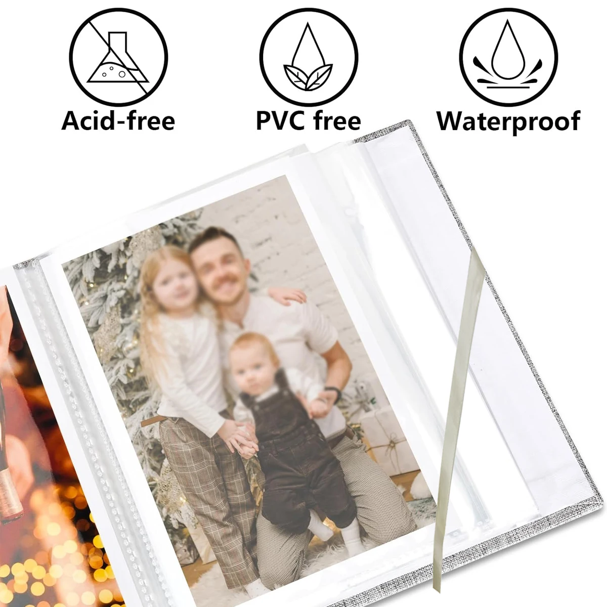 1pcs 4x6 small photo album capable of holding 100 photos mini baby album linen cover gift wedding family album