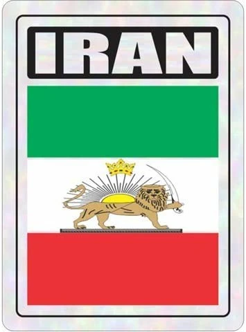 Italia Israel Ireland Iraq IRAN Indonesia India Hungary Flag Sticker for Car Van Wall Fridge Bicycle Motorcycle