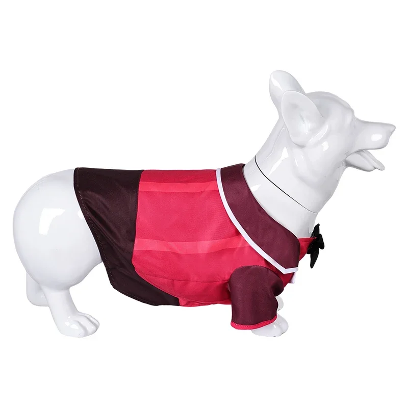 Alastor 애완견 코스튬 코스프레 의상, 만화 지옥 인 역할극 강아지 의상, 할로윈 파티 세트 액세서리