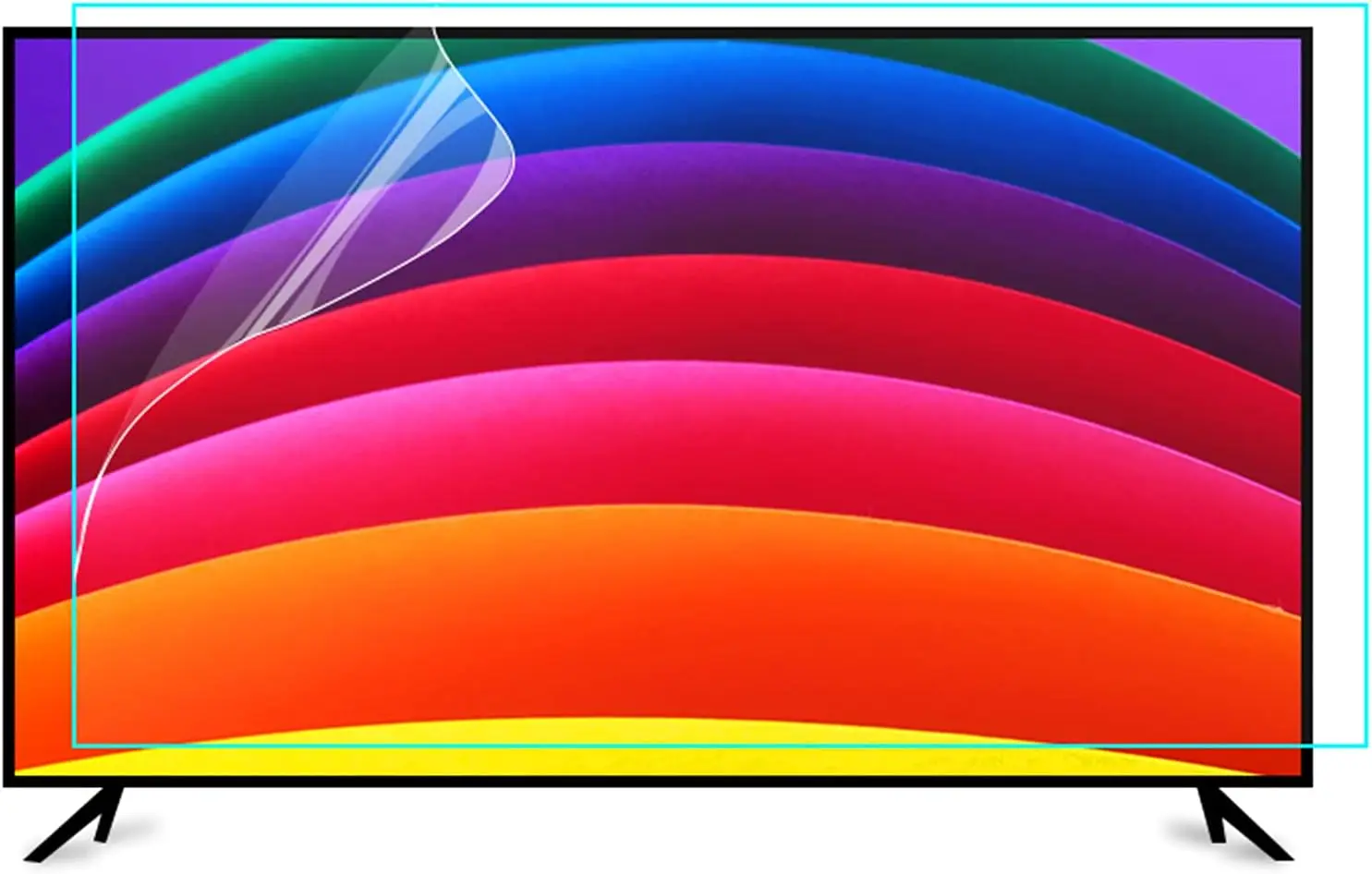 

TV Screen Protector IPTV 55 Inch Anti-Glare Film Blue Light Anti-Scratch Film