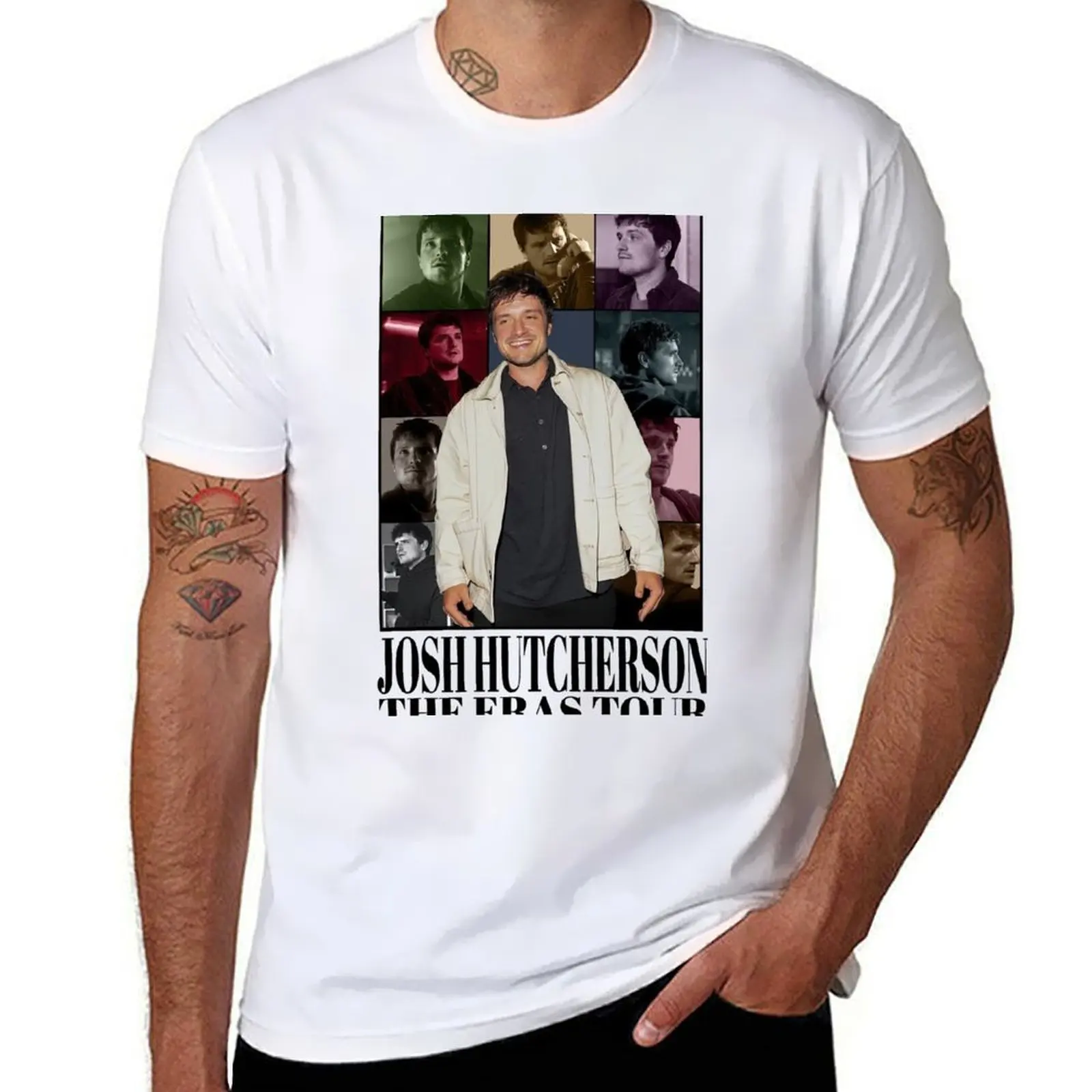 

Josh Hutcherson Era Tour T-Shirt man t shirts graphic t shirt for man T-Shirt