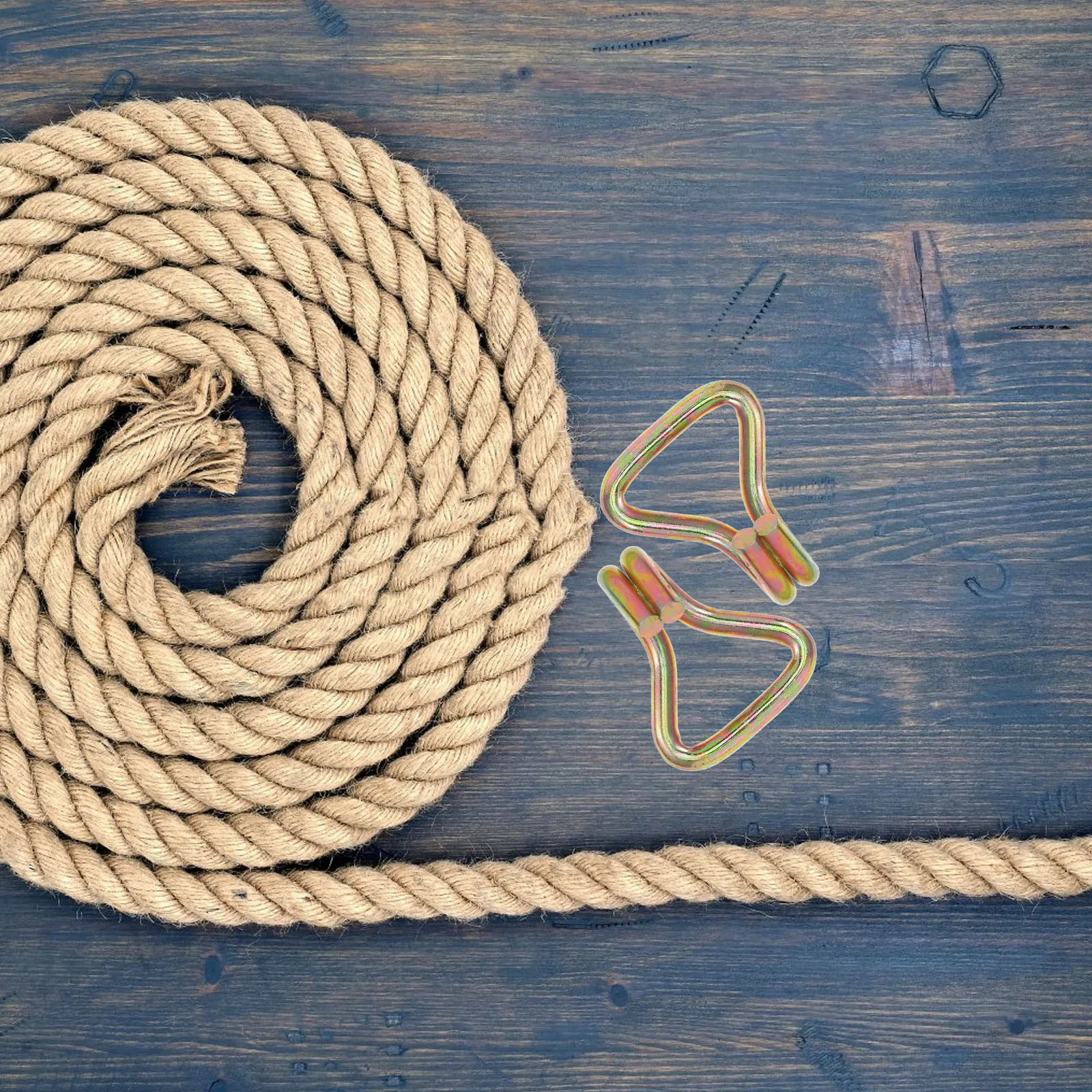 

4Pcs Cargo Fixing Hook Heavy Duty Steel Double Ratchet Strap Replacement Tie Down Hooks for Bikes Scooters