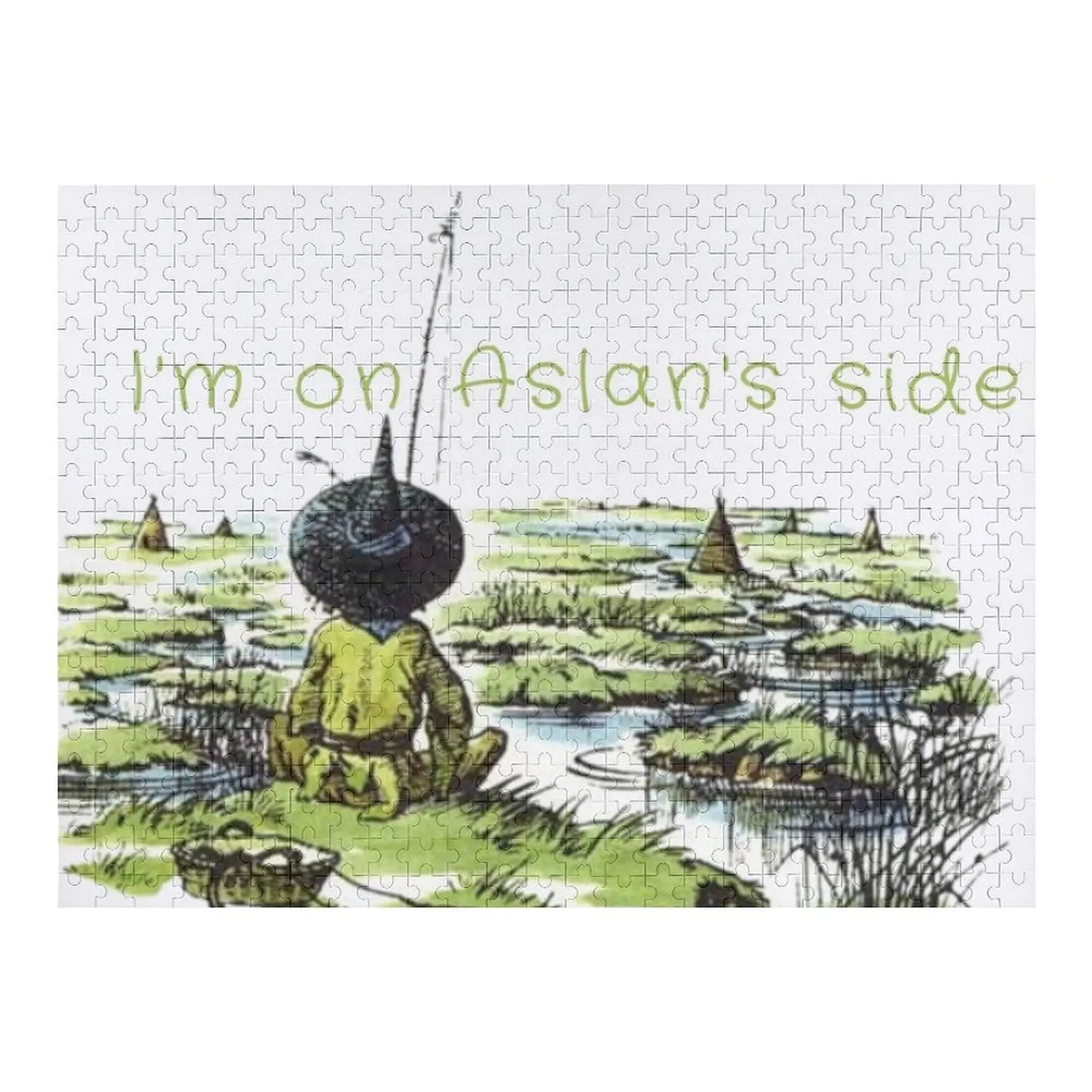 

Puddleglum Quote Jigsaw Puzzle Custom Kids Toy Animal Anime Wood Animals Puzzle