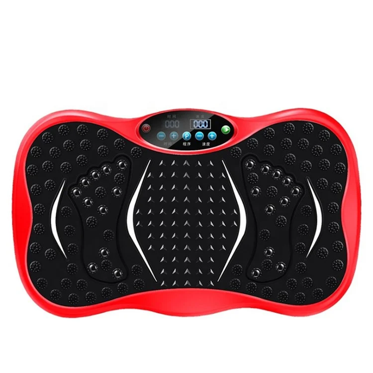 Unisex Whole Body Shape Fitness Exercise Equipment ABS Vibration Plate Workout Trainer with Massage Fit Features