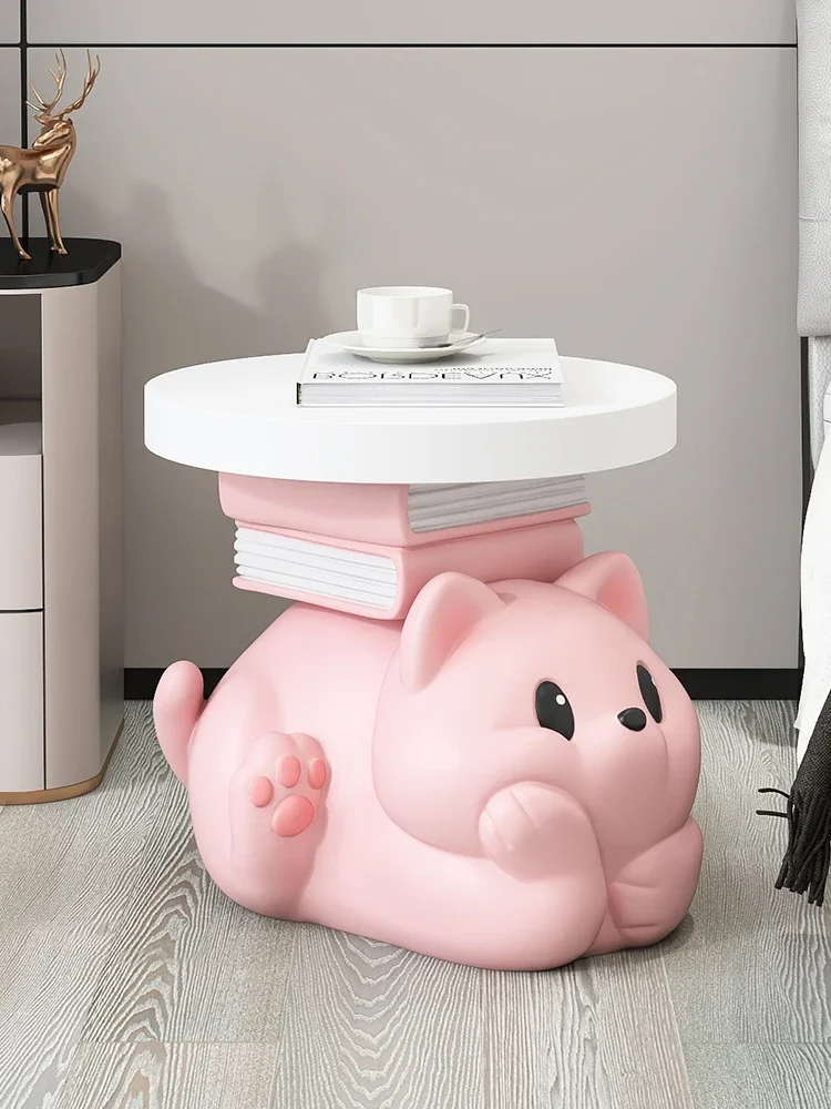39cm Statues Cartoon Cat Floor Decoration Sculpture Luxury Living Room TV Cabinet Sofa Side Coffee Table Bedside Tables Gifts