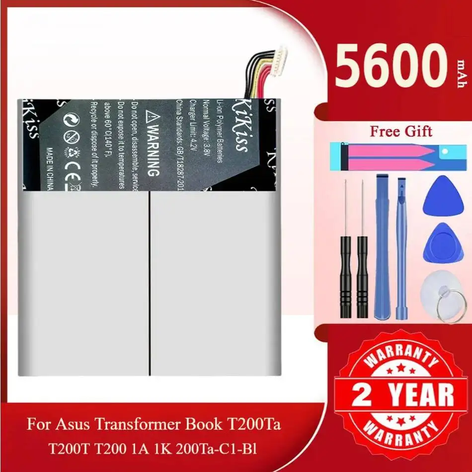 Battery For ASUS Transformer Book T100T T100TAF T200TA T200T T300CHI T100TAL-DK T100TAL C12N1320 C21N1334 C11P1421 C12N1406