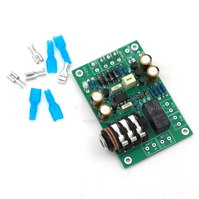 Professional Headphone Amplifier Protection Board - E12PCB/Kit/Finished Board - Support Balanced/Unbalanced Output
