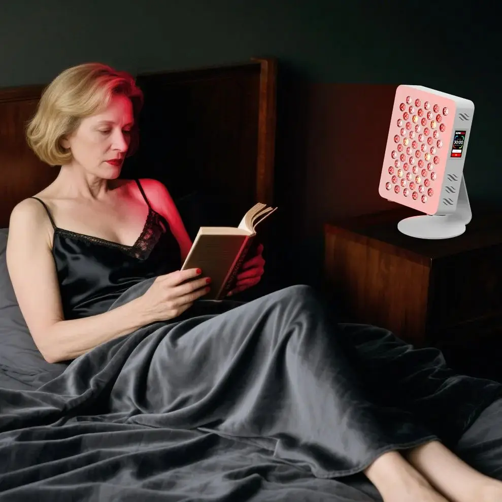 【Nieuwe aankomst】Rood lichttherapiepaneel Led-infraroodlicht 60PCS Dual Chip LED-apparaat Licht Nabij-infraroodtechnologie Ons US Plug