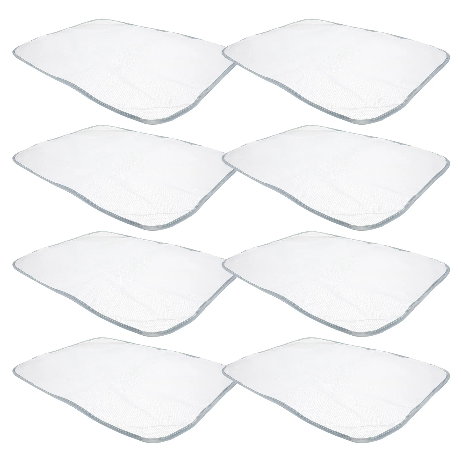 

10Pcs Heat Resistant Ironing Pad Protective Mesh Cloth Pressing Pads Foldable Lightweight Household Ironing Supplies