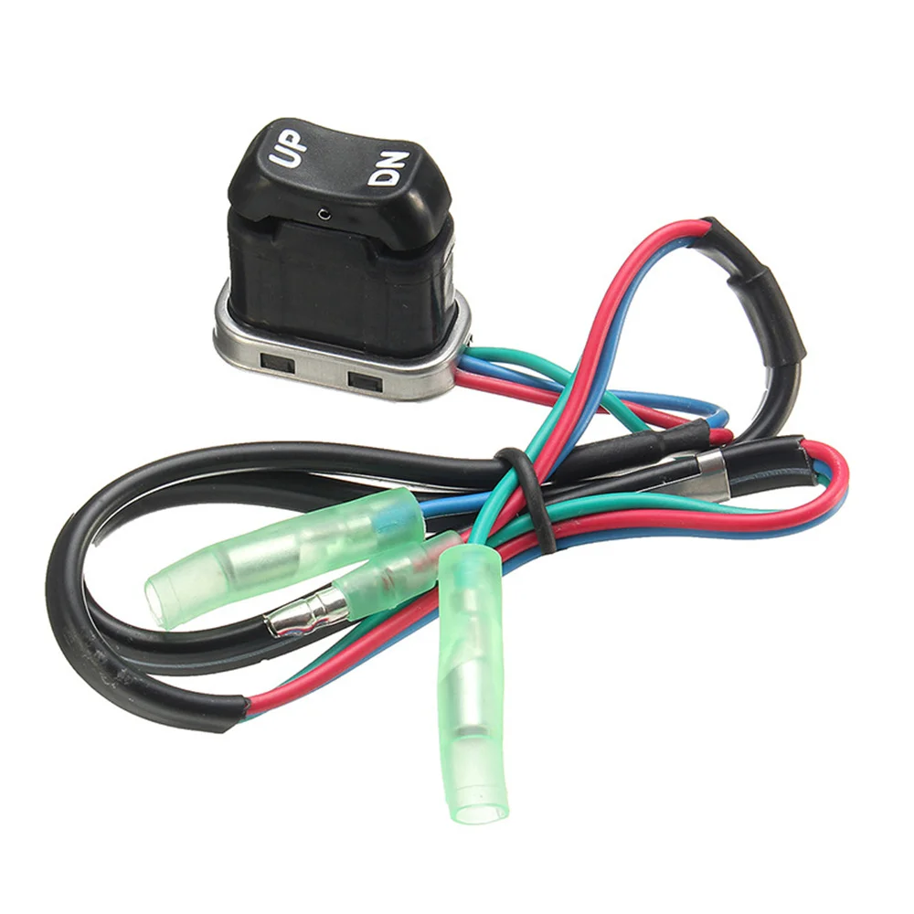 Montagem Tilt Control Switch para Yamaha Engine, Trim Tilt Control, motor de fora, controlador remoto, 87-18286A43, 703-82563-02-00