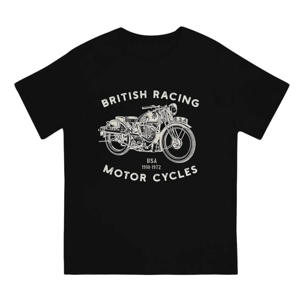 Unique BSA Motor Cycle The Empire Star OHV T-Shirt for Men Round Collar Pure Cotton T Shirts BSA Short Sleeve Tee Shirt Party