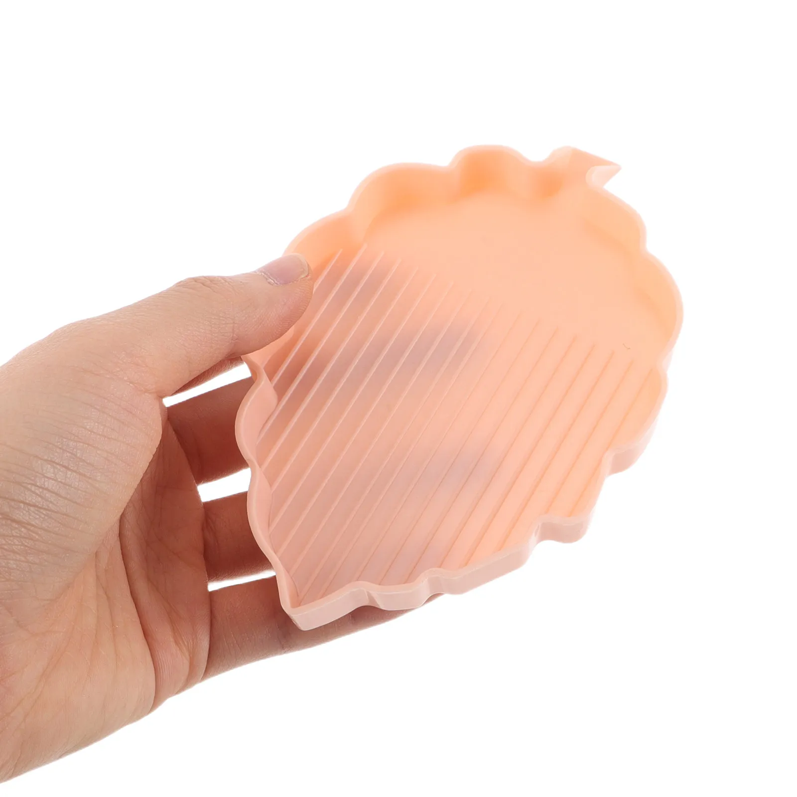 

16pcs Diamond Art Tool: Leaf Shaped Rhinestone Bead Trays Sorting Dotting Tray For Diy Painting Bead Funnel Craft Accessories