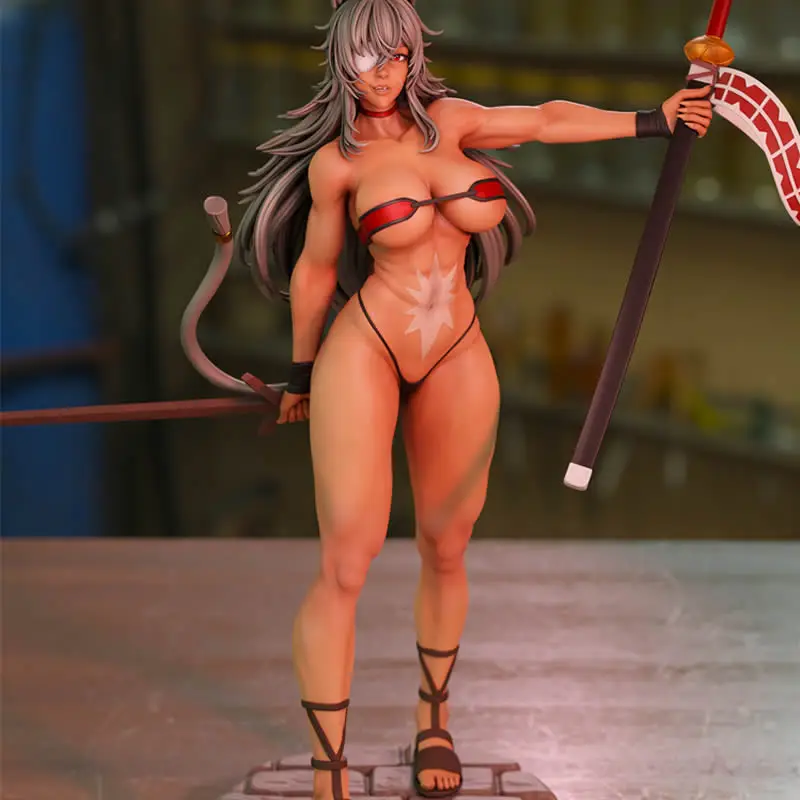 25CM Game Character 5701 Ghislaine 3D Printing Unassembled Unpainted Garage Kits GK Figure Model Kit T_0056