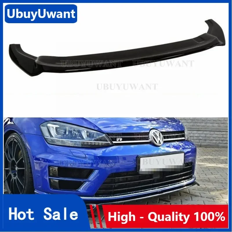

GOLF7 MK7 R спойлер бампер диффузор комплект передних губ ABS Материал 3-ступенчатый для Volkswagen