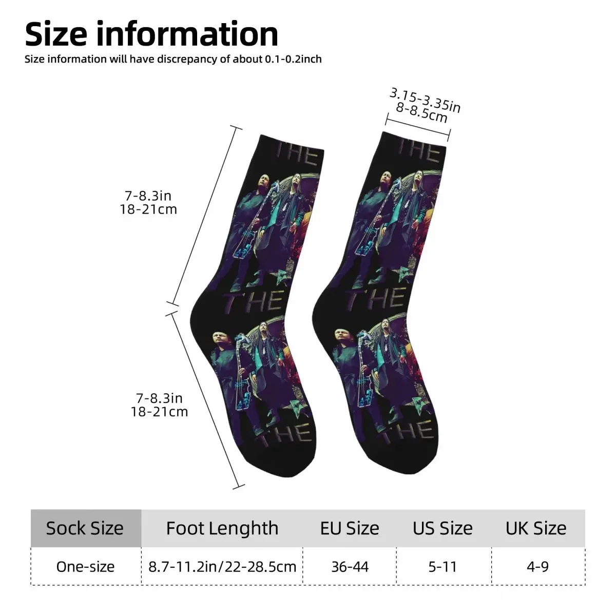 Vintage Together Men's compression Socks Unisex T-The Hu Street Style Seamless Printed Novelty Crew Sock