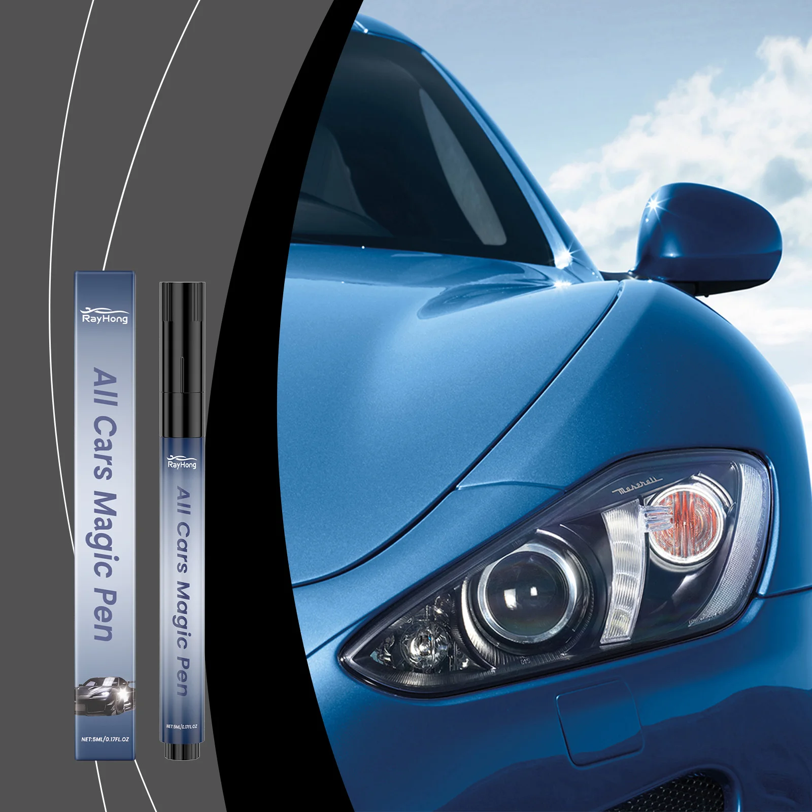 Bolígrafo reparador de pintura de coche Original para arañazos de pintura hechos de fábrica, especial para pintura blanca perla y negra