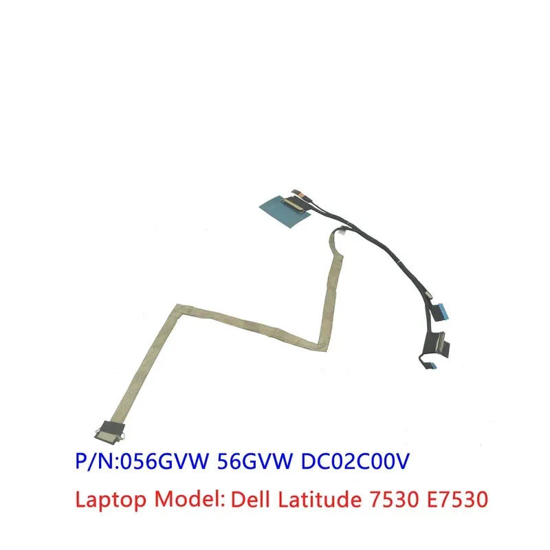 

Оригинальный новый для Dell Latitude 7530 E7530 HDB50 Lcd EDP кабель Lvds провод линии 6 мм FHD TS 56GVW 56GVW DC02C00VX00 TT