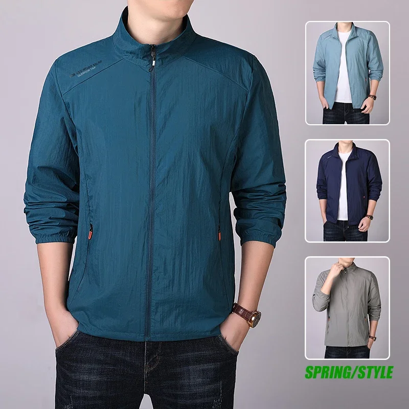 

Мужская летняя быстросохнущая куртка для походов, водонепроницаемая, с защитой от солнца и ультрафиолета, для активного отдыха, рыбалки, кемпинга, бега