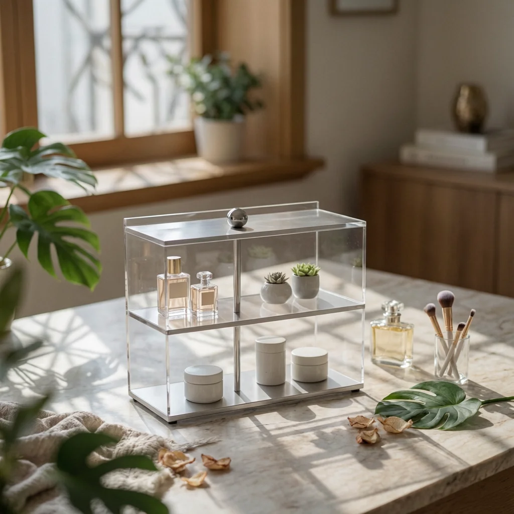 Etagere-de-rangement-de-comptoir-en-acrylique-transparent-presentoir-a-niveaux-gain-de-place-rectangulaire-pour-coiffeuse-commode