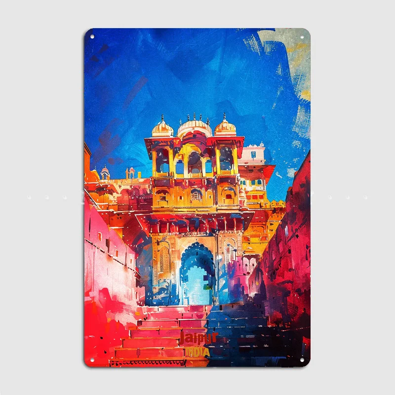 Poster Retro Pemandangan Seni  - Home Decor Jaipur ulasan dan harga