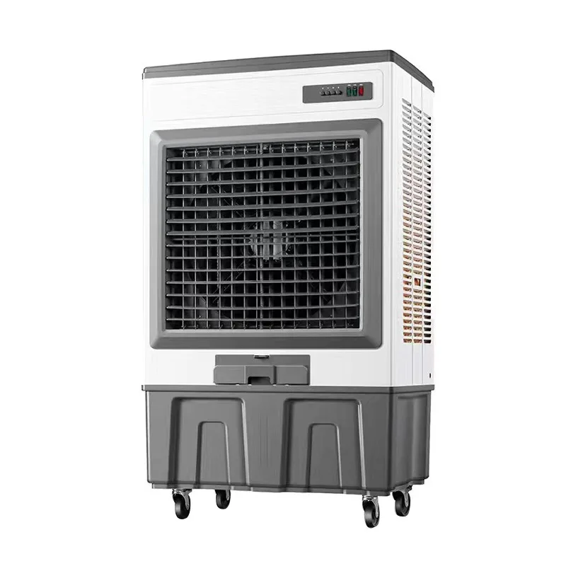 Mobile Evaporative Air Cooler Water Cooling Fan Add Water Refrigeration Large Air Volume For Home Factory Commercial Use