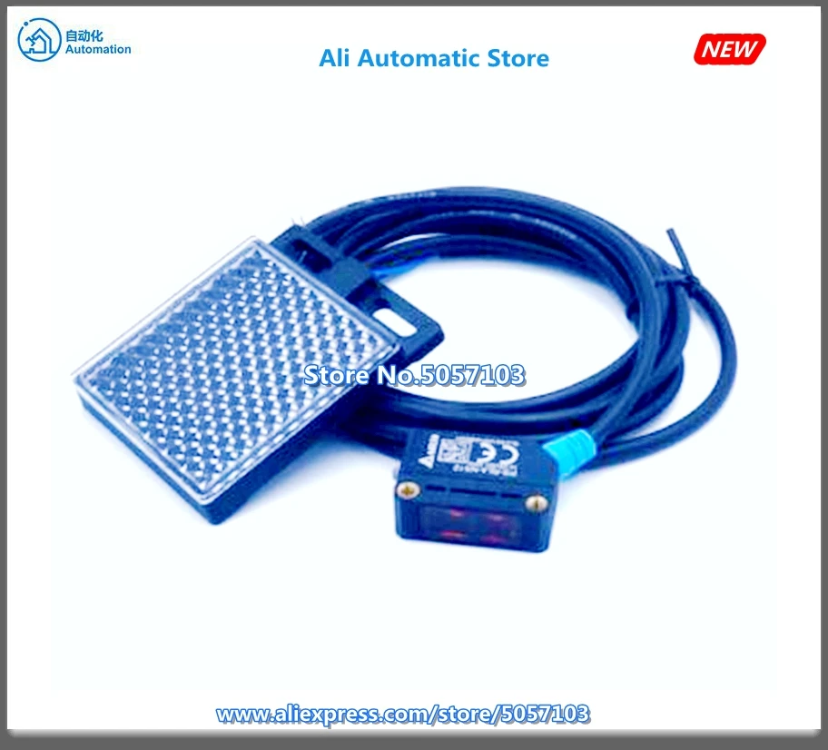 

PS-RL4-NS12 4.2M Mirror Reflection NPN Three Wire Output +12~24VDC Operation New