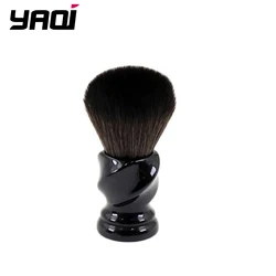 YAQI TWIST 24mm Synthetic Hair Resin Handle Men Wet Shaving Brush