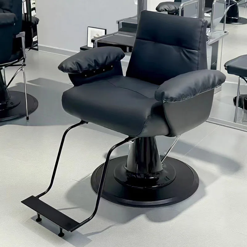 

Storage Modern Barber Chair Professional Mdoern Nordic Style Chairs Vintage Premium Aboret Kosmetyczny Salon Furniture