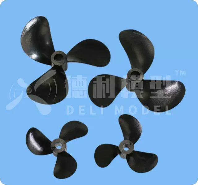 2pcs/ 1pair 3 Blade Plastic Propeller D40 D44 D48 D52 D56mm 4mm 5mm Shaft Positive Reverse RC Boat Propeller Model Parts CW CCW