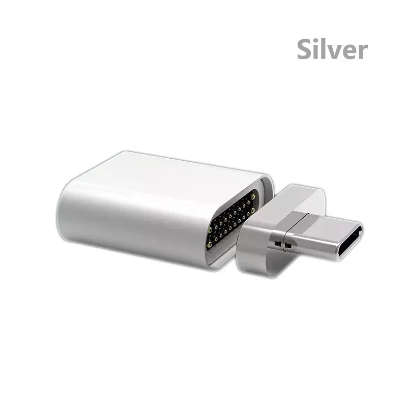 20 Pins Magnetic USB C Adapter Type C Connector PD 100W Quick Charge USB Hub for MacBook Pro Pixel forSamsung S10 Huawei