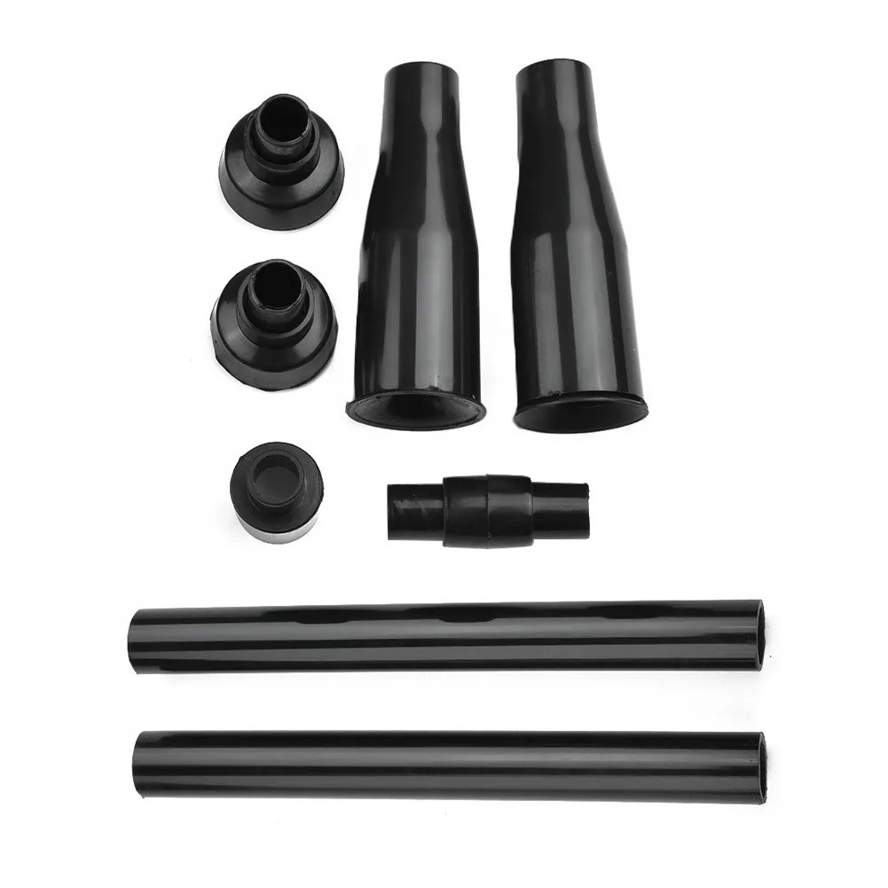 

8pcs 4 Different Nozzles Set Black Home Multi-functional Garden Fountain Plastic Nozzle Head For Aquariums/fish Tanks/garden