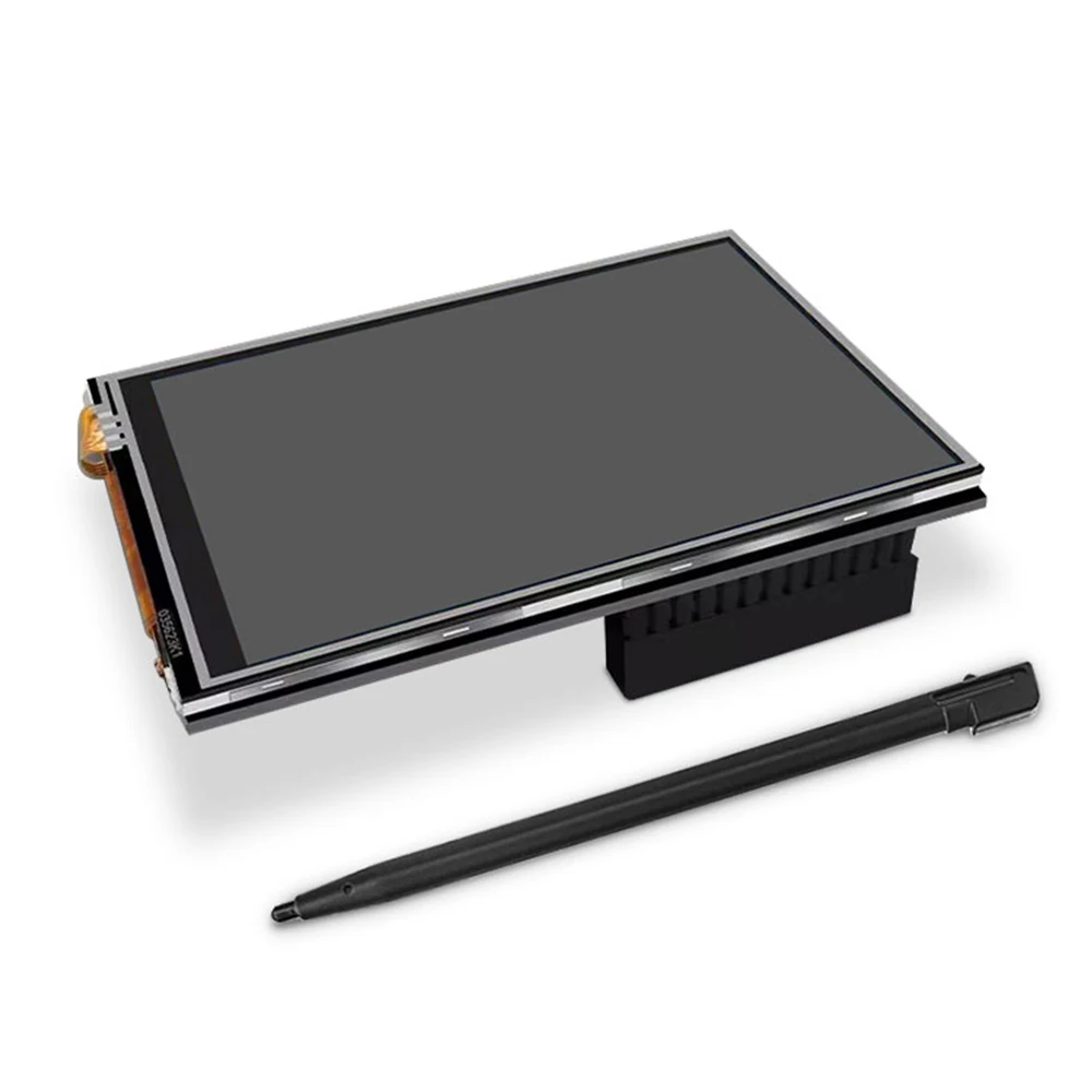 3.5 Inch Touch Screen for Raspberry Pi 60Hz Frame Frequency 125MHz SPI Input TFT Screen Compatible for ZeroW 2B 3B 3B+ 4B