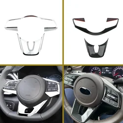 For Kia Cerato Forte K3 2019 2020 Automotive steering wheel decorative cover electroplated patch Car Accessories