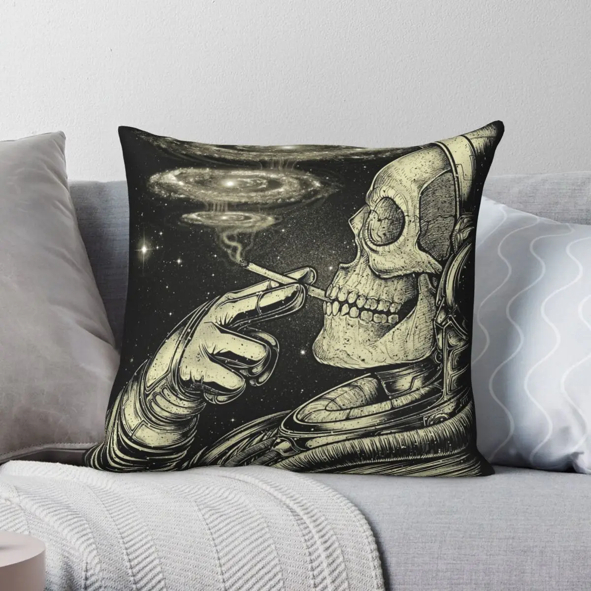 Наволочка Winya для курения Astroanut, не Расслабляющая, Полиэстеровая, льняная, бархатная, с принтом, украшение на молнии, оптовая продажа