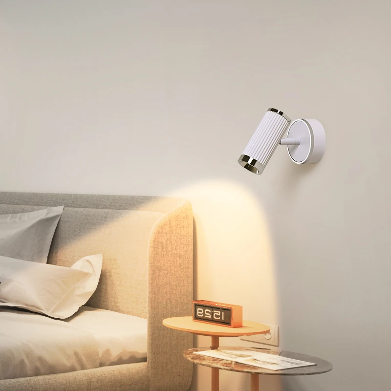 Bedroom Bedside wall lamp Study Living Room Spotlight Dining Room Rotating Spotlights LED Ceiling