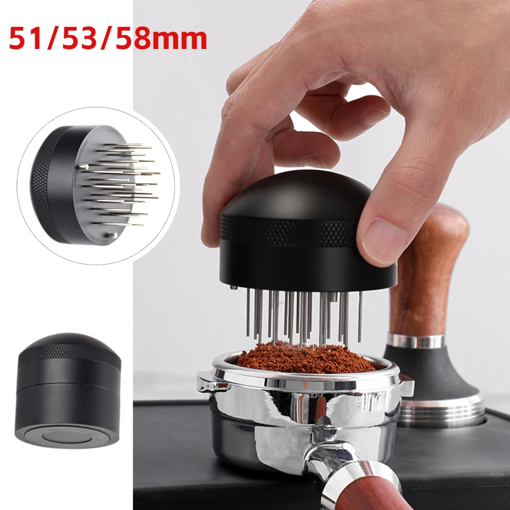 

Coffee Powder Needle Tamper 51/53/54/58mm Espresso Distribution Tool Coffee Needle Stirrer Coffee Powder Stirring Tool