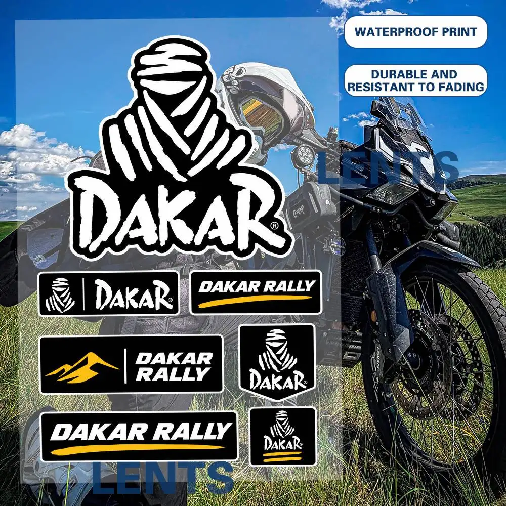 Da-kars- R-al-ly Anime Stickers Set Waterproof Vinyl Decals For Laptop Phone Case Helmet Motorcycle Skateboard Car Luggage