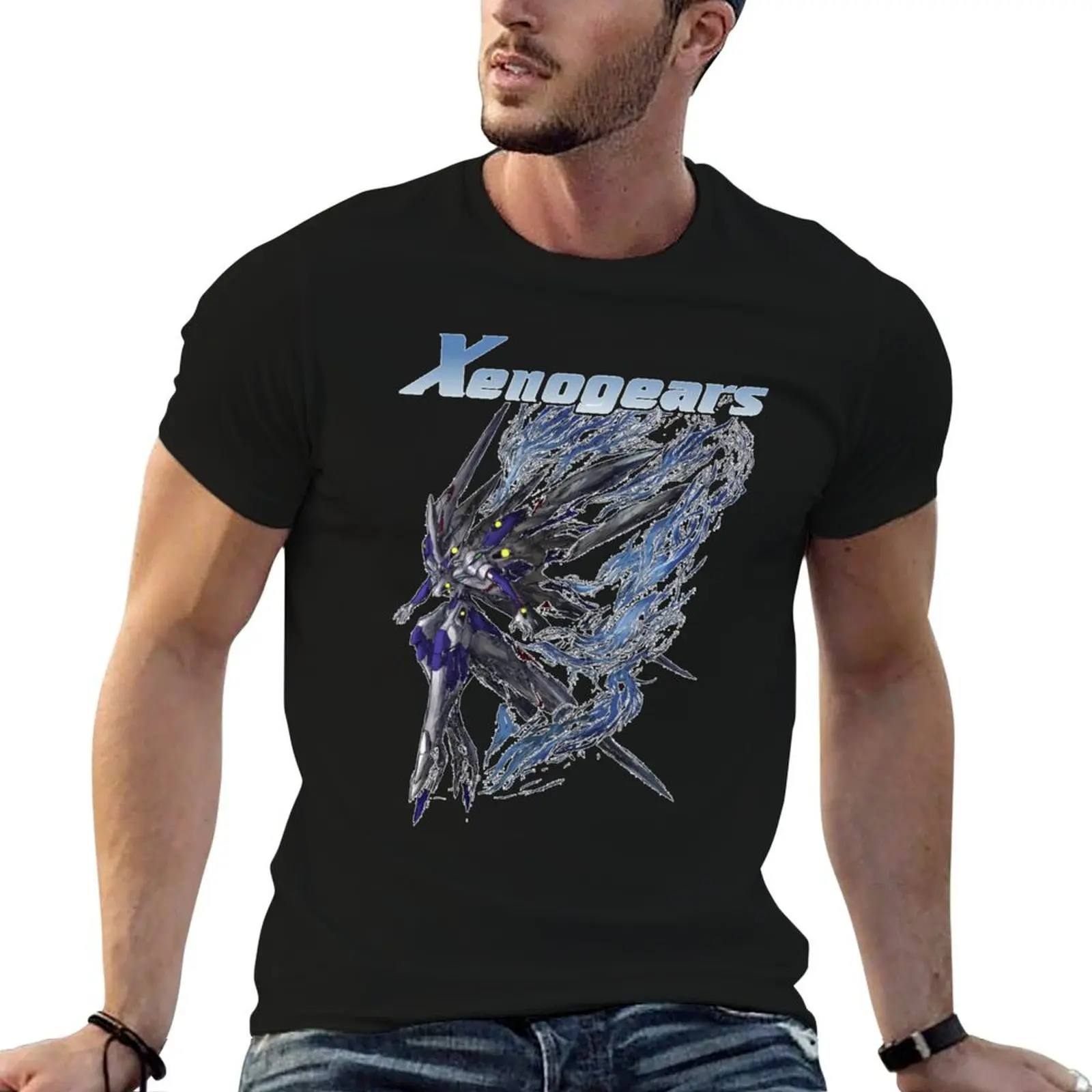 XENOGEARS VIDEO GAME T-Shirt Lightweight Gym Training T-Shirt