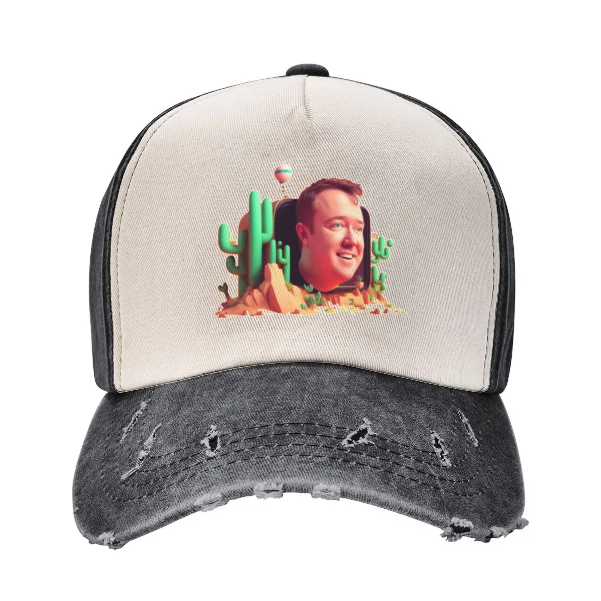 

Shane Gillis cartoon style Baseball Cap Sunhat Hip Hop sun caps Women Men's