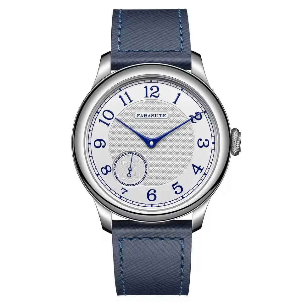 FARASUTE Men Automatic Watch 40mm Mechanical Wristwatch Sapphire Mirror Waterproof Small Second Dial Hangzhou Mov.