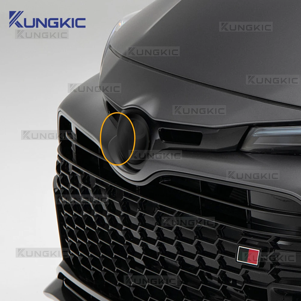 لتويوتا GR كورولا 2023-2025 شعار السيارة الأمامي قبل قطع الظلام المدخن بولي TPU PPF طبقة حماية المضادة للخدش الملحقات الخارجية