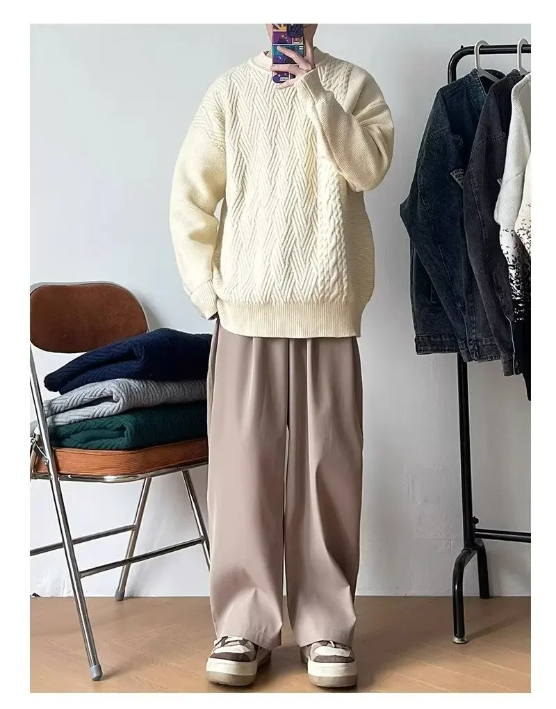 

Мужские джемперы для мужчин, весенне-осенний свитер, мужской зимний свитер Bronson, корейская одежда, новые свитера, повседневный свитер, мужской джемпер Ami