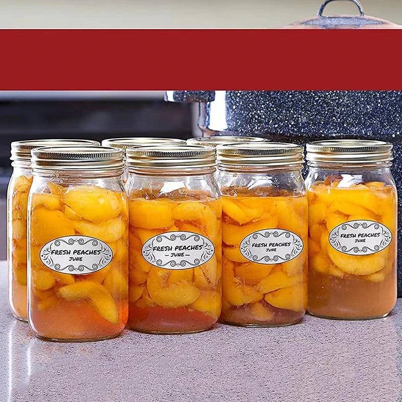 150pcs Can Write Food Classification Labels Adhesive Paper Home Office Gift Stickers for Organizing And Categorizing