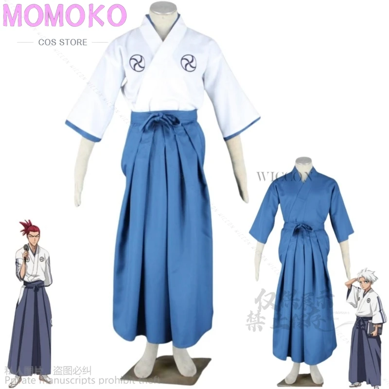 Anime Abarai Renji Hitsugaya Toushirou Cosplay Costume Japanese  Kimono School Uniforms Kendo Pants Man Halloween Suit